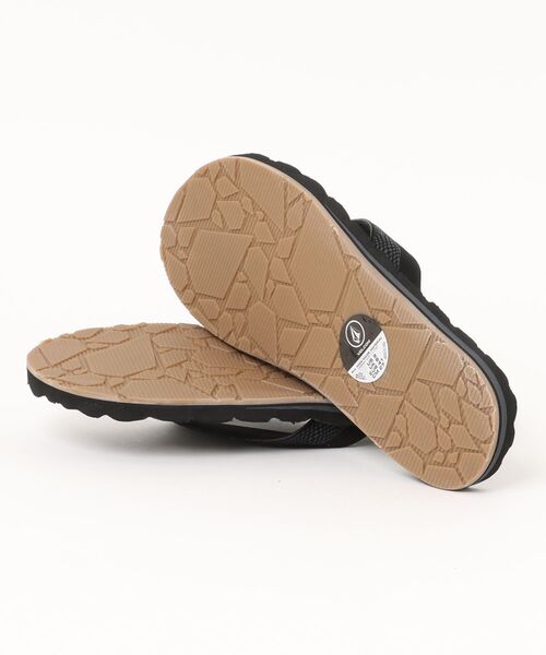 VOLCOM（ボルコム）の「【VOLCOM/ボルコム】Recliner Sandals/ヌバックビーサン（ビーチサンダル）（サンダル・メンズ・グレー系その他/ブラック系その他・9）」の4枚目の写真