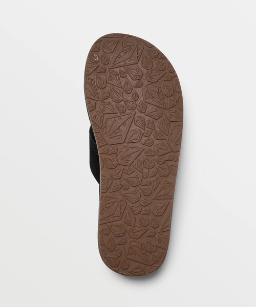 VOLCOM（ボルコム）の「【VOLCOM/ボルコム】Recliner Sandals/ヌバックビーサン（ビーチサンダル）（サンダル・メンズ・グレー系その他/ブラック系その他・9）」の10枚目の写真