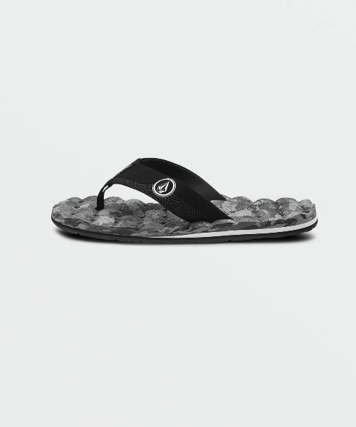VOLCOM（ボルコム）の「【VOLCOM/ボルコム】Recliner Sandals/ヌバックビーサン（ビーチサンダル）（サンダル・メンズ・グレー系その他/ブラック系その他・9）」の9枚目の写真