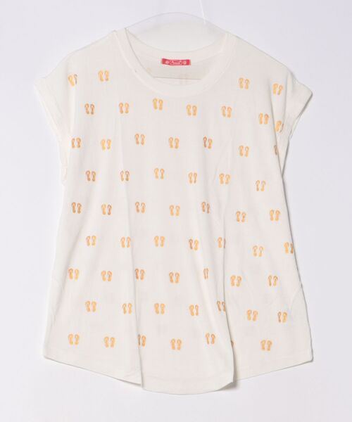 チャイハネ(チャイハネ)の「【チャイハネ】メニサンTシャツ(Tシャツ/カットソー・レディース・ターコイズブルー/ホワイト/イエロー・FREE)」の1枚目の写真