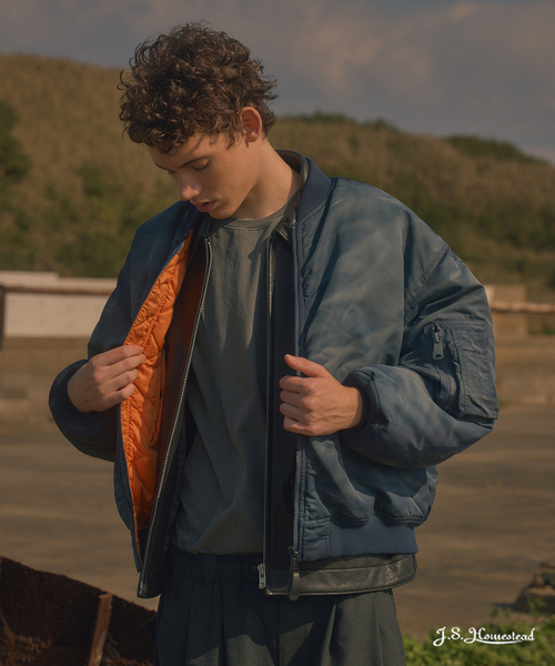 【希少】ジャーナルスタンダード　MA-1 J.S.Homestead / ダークリー MA-1（MA-1）｜JOURNAL STANDARD J.S