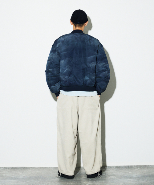 JOURNAL STANDARD J.S HOMESTEAD（ジャーナルスタンダードホームステッド）の「J.S.Homestead / ダークリー MA-1（MA-1・メンズ・ダークブルー/オリーブ/ブラック・LARGE/MEDIUM）」の10枚目の写真