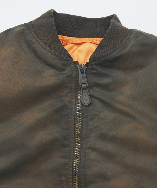 JOURNAL STANDARD J.S HOMESTEAD（ジャーナルスタンダードホームステッド）の「J.S.Homestead / ダークリー MA-1（MA-1・メンズ・ダークブルー/オリーブ/ブラック・LARGE/MEDIUM）」の17枚目の写真