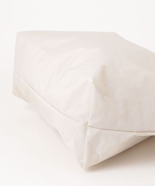 Q（キュー）の「ナイロンパッカブルトート（トートバッグ・レディース・スモークピンク/アイボリー/グレー・ONE SIZE）」の10枚目の写真