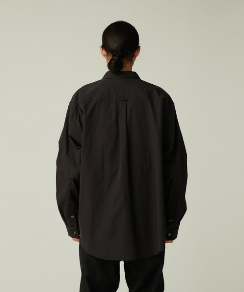 Snow Peak(スノーピーク)の「Snow Peak / Organic Cotton Shirt オーガニックコットンシャツ(シャツ/ブラウス・メンズ・ホワイト/ブラック・S/M/L/XL/1)」の11枚目の写真