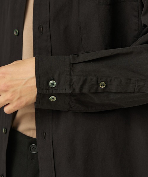 Snow Peak(スノーピーク)の「Snow Peak / Organic Cotton Shirt オーガニックコットンシャツ(シャツ/ブラウス・メンズ・ホワイト/ブラック・S/M/L/XL/1)」の13枚目の写真