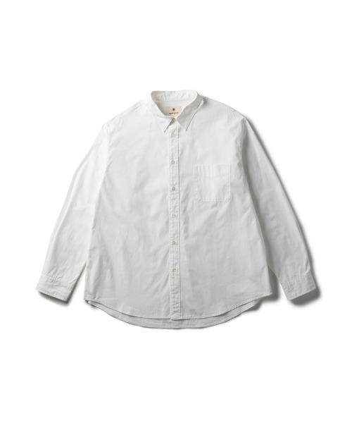 Snow Peak(スノーピーク)の「Snow Peak / Organic Cotton Shirt オーガニックコットンシャツ(シャツ/ブラウス・メンズ・ホワイト/ブラック・S/M/L/XL/1)」の3枚目の写真