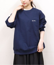 GYMPHLEX（ジムフレックス）の「Gymphlex/ジムフレックス　クルーネックプルオーバー　CREW NECK PULLOVER　GY-0487 HKT（メンズ）（Tシャツ/カットソー）」