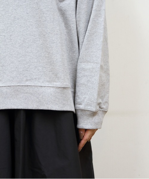 GYMPHLEX（ジムフレックス）の「Gymphlex/ジムフレックス　クルーネックプルオーバー　CREW NECK PULLOVER　GY-0487 HKT（メンズ）（Tシャツ/カットソー・メンズ・ダークネイビー/ナチュラル/トップグレー/サックスブルー/ホワイト・L/M）」の16枚目の写真