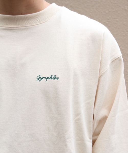 GYMPHLEX（ジムフレックス）の「Gymphlex/ジムフレックス　クルーネックプルオーバー　CREW NECK PULLOVER　GY-0487 HKT（メンズ）（Tシャツ/カットソー・メンズ・ダークネイビー/ナチュラル/トップグレー/サックスブルー/ホワイト・L/M）」の19枚目の写真
