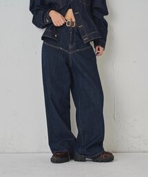 WHO'S WHO gallery | 【AW先行発売】スラッシュポケットリジットデニム(デニムパンツ)