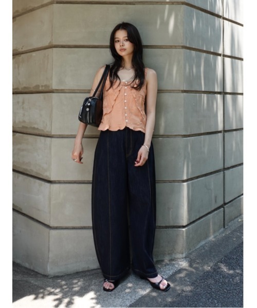 MOUSSY マウジー　M_ EMBROIDERY キャミソール セール】LAYERED キャミソール（キャミソール）｜MOUSSY