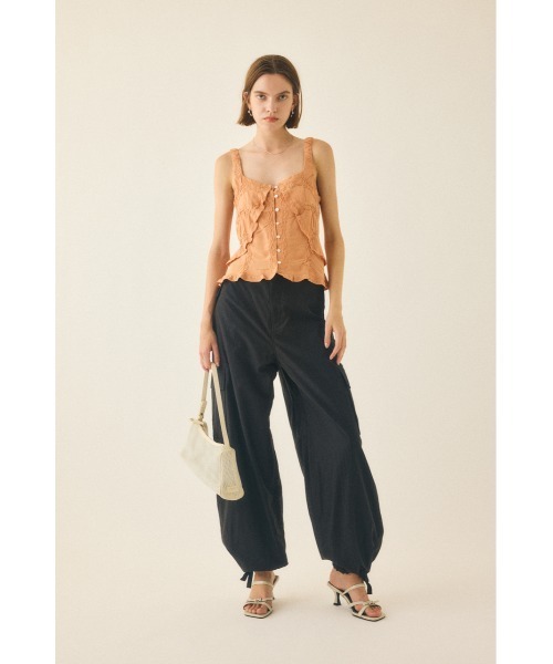MOUSSY マウジー　M_ EMBROIDERY キャミソール moussy - EMBROIDERY キャミソールの通販 by p”s shop｜マウジー