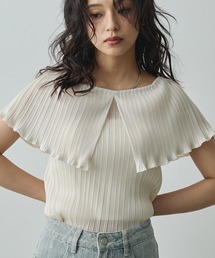 Lunea | 3wayオフショルプリーツメロウトップス(シャツ/ブラウス)