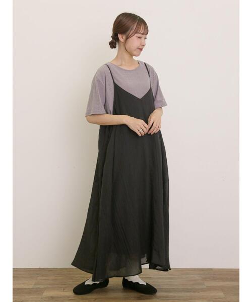 Samansa Mos2(サマンサ モスモス)の「アイレット切替フリルカットソー(Tシャツ/カットソー・レディース・ブラック/オフホワイト/モカ/ピンク・F)」の20枚目の写真
