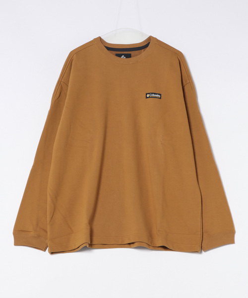 Columbia(コロンビア)の「columbia/コロンビア POPLAR RIDGE SWEAT CREW スウェット/トレーナー 吸湿速乾 紫外線防止 PM0590(スウェット・メンズ・ヘザーグレー/ブラウン/ネイビー/ブラック・S/XL/L/M)」の3枚目の写真