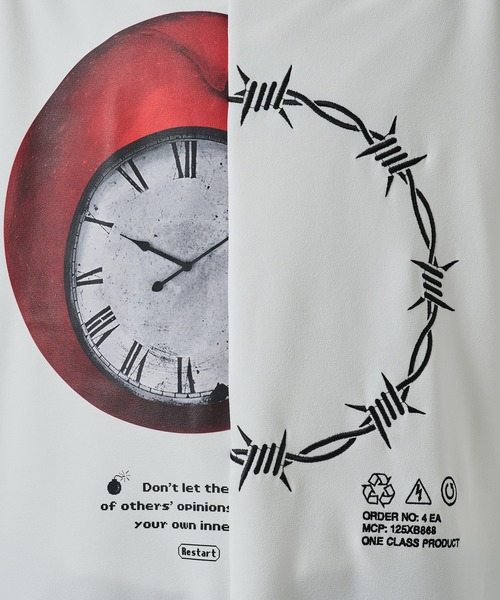 SHAREEF(シャリーフ)の「【SHAREEF】APPLE×YUSHITESSEN TEE(Tシャツ/カットソー・メンズ・ブラック/ホワイト・1/2)」の21枚目の写真