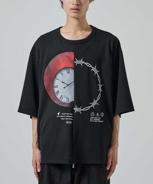 SHAREEF(シャリーフ)の「【SHAREEF】APPLE×YUSHITESSEN TEE(Tシャツ/カットソー・メンズ・ブラック/ホワイト・1/2)」の22枚目の写真