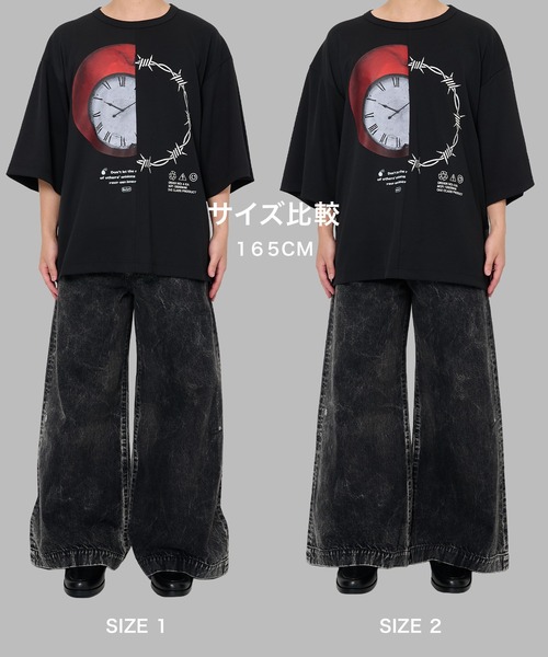 SHAREEF(シャリーフ)の「【SHAREEF】APPLE×YUSHITESSEN TEE(Tシャツ/カットソー・メンズ・ブラック/ホワイト・1/2)」の11枚目の写真