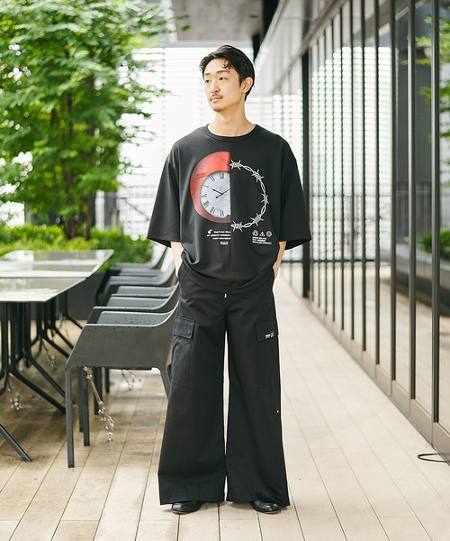 SHAREEF(シャリーフ)の「【SHAREEF】APPLE×YUSHITESSEN TEE(Tシャツ/カットソー・メンズ・ブラック/ホワイト・1/2)」の8枚目の写真