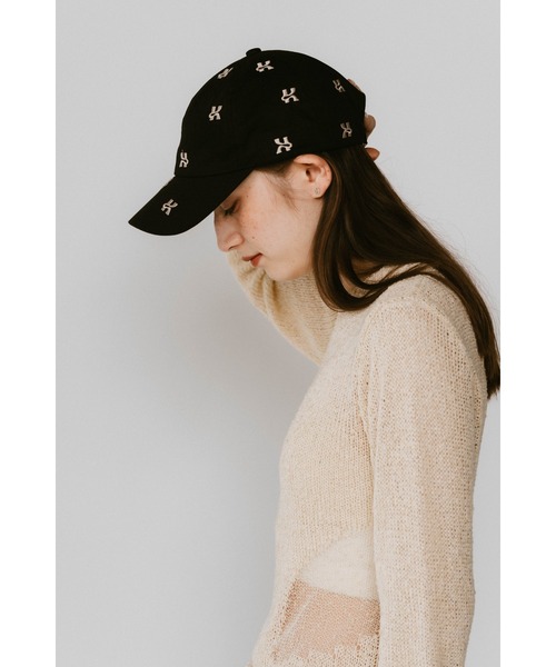 Knuth Marf（クヌースマーフ）の「Knuth Marf K logo cap（キャップ・レディース・ローズ/ブラック・FREE）」の16枚目の写真