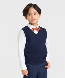 COMME CA ISM（コムサイズム）の「ベーシック ニット ベスト (100-130cm)（ベスト・キッズ）」