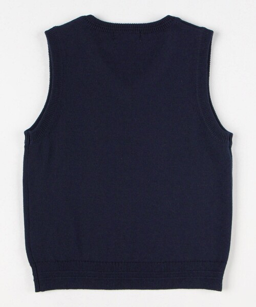 COMME CA ISM（コムサイズム）の「ベーシック ニット ベスト (100-130cm)（ベスト・キッズ・ネイビー/ブラック/グレー・120cm/110cm/130cm/100cm）」の17枚目の写真