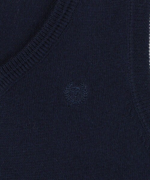 COMME CA ISM（コムサイズム）の「ベーシック ニット ベスト (100-130cm)（ベスト・キッズ・ネイビー/ブラック/グレー・120cm/110cm/130cm/100cm）」の5枚目の写真