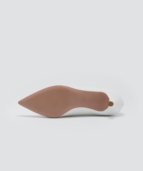 ANDREA アネッリ キャビア パンプス 4.5cm WHITE（パンプス）｜PELLICO