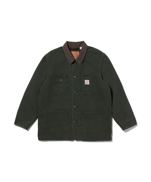 Levi's(リーバイス)の「Levi's/リーバイス WORKWEAR ベーカリー チョアジャケット(カバーオール・メンズ・グリーン・L/M/S/XL)」の3枚目の写真