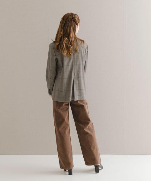 【美品】 アーバンリサーチロッソ チェックダブルテーラードジャケット URBAN RESEARCH ROSSO - チェックジャケットの通販 by r's shop