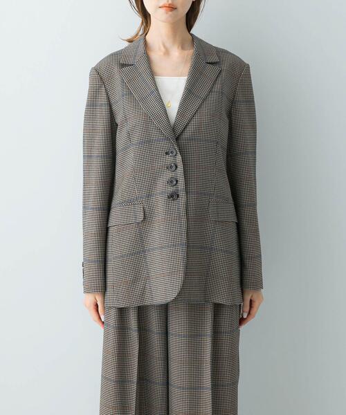 セール】チェックテーラードジャケット（その他アウター）｜URBAN