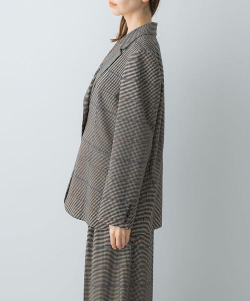 セール】チェックテーラードジャケット（その他アウター）｜URBAN