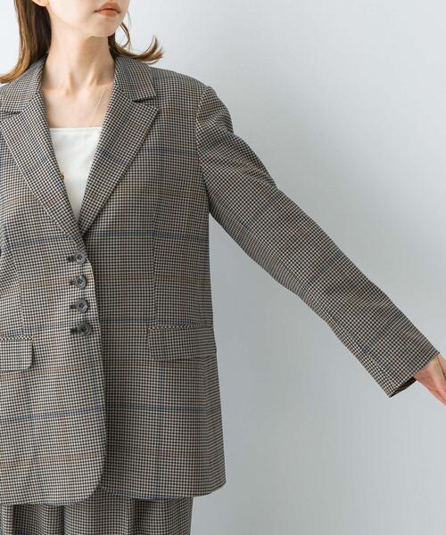 セール】チェックテーラードジャケット（その他アウター）｜URBAN