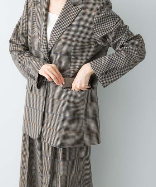 セール】チェックテーラードジャケット（その他アウター）｜URBAN