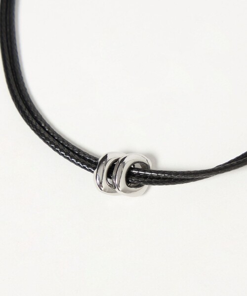 CITEN(シテン)の「<CITEN>メタルパーツコードチョーカー(チョーカー・レディース・シルバー・FREE)」の3枚目の写真