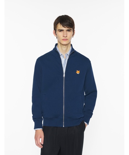 Maison Kitsune(メゾンキツネ)の「FOX HEAD ZIPPED REGULAR SWEATSHIRT(スウェット・メンズ・ブラック/ネイビー/ライトグレー/チャコール・XL/L/M/S/XS)」の10枚目の写真