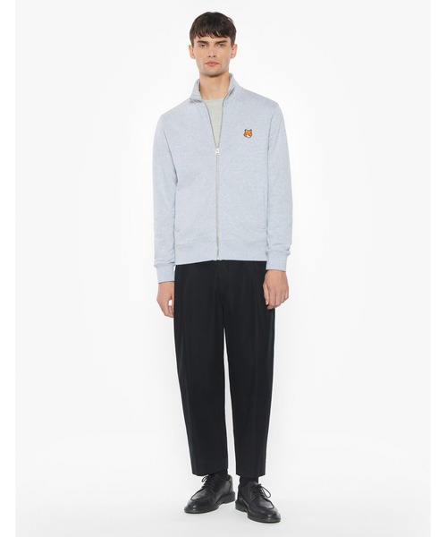 Maison Kitsune(メゾンキツネ)の「FOX HEAD ZIPPED REGULAR SWEATSHIRT(スウェット・メンズ・ブラック/ネイビー/ライトグレー/チャコール・XL/L/M/S/XS)」の19枚目の写真