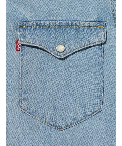 Levi's（リーバイス）の「Levi's/リーバイス クラシック ウエスタンシャツ（シャツ/ブラウス・メンズ・ライトインディゴブルー・S/M/L/XL）」の12枚目の写真
