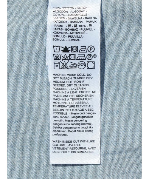 Levi's（リーバイス）の「Levi's/リーバイス クラシック ウエスタンシャツ（シャツ/ブラウス・メンズ・ライトインディゴブルー・S/M/L/XL）」の13枚目の写真