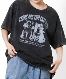 《ピグメント加工×ルーズ感》ヴィンテージ風Tシャツ