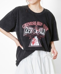 《ピグメント加工×ルーズ感》ヴィンテージ風Tシャツ