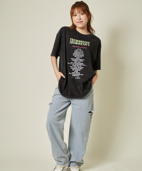 GORGE(ゴージ)の「《ピグメント加工×ルーズ感》ヴィンテージ風Tシャツ(Tシャツ/カットソー・レディース・A/C/D/B・F)」の14枚目の写真
