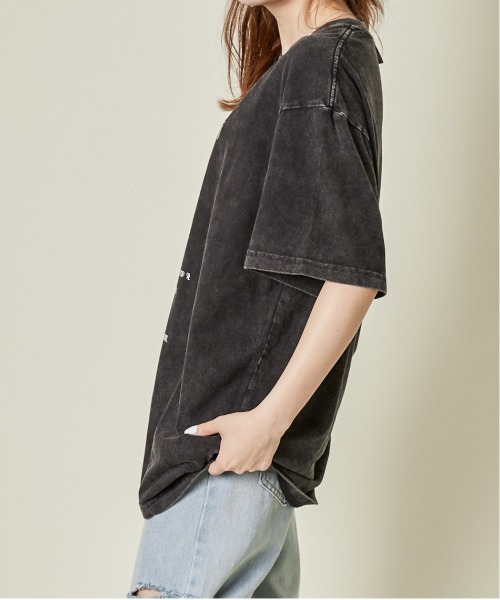 GORGE(ゴージ)の「《ピグメント加工×ルーズ感》ヴィンテージ風Tシャツ(Tシャツ/カットソー・レディース・A/C/D/B・F)」の15枚目の写真