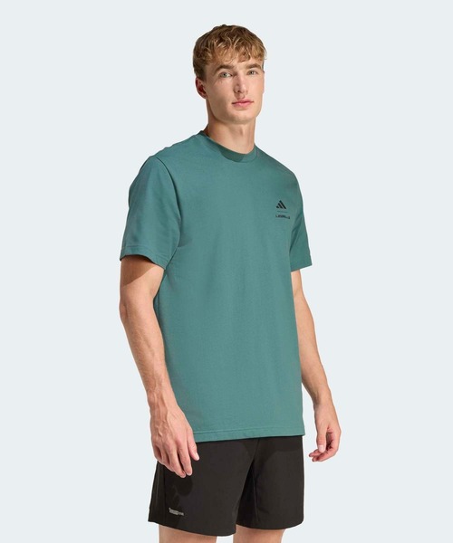 LESMILLS グローブ グラフィック Tシャツ / アディダス adidas（T