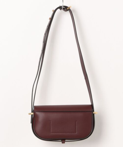 ALLSAINTS(オールセインツ)の「ETTA LEATHER SATCHEL CROSSBODY BAG | ETTA レザー サッチェル クロスボディ バッグ(ショルダーバッグ・レディース・レッド系・ONE SIZE)」の2枚目の写真
