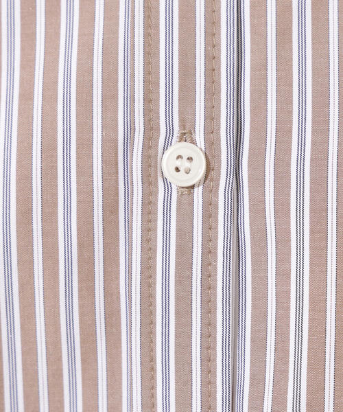 N.（N. Natural Beauty Basic）（エヌエヌナチュラルビューティーベーシック）の「クレリックシャツ（シャツ/ブラウス・レディース・ブラウン/ブルー/パープル・MEDIUM）」の19枚目の写真