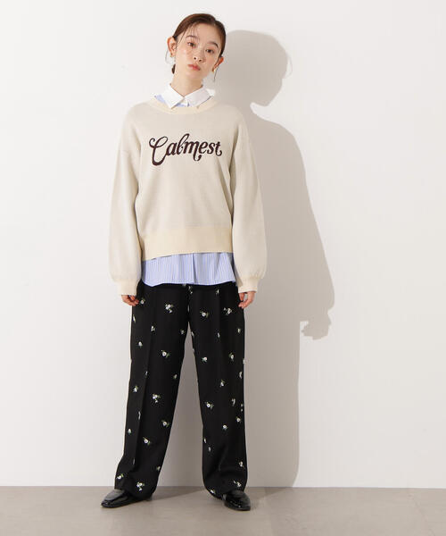 N.（N. Natural Beauty Basic）（エヌエヌナチュラルビューティーベーシック）の「クレリックシャツ（シャツ/ブラウス・レディース・ブラウン/ブルー/パープル・MEDIUM）」の6枚目の写真