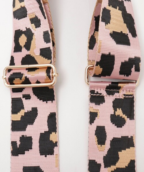 NOLLEY’S（ノーリーズ）の「レオパード柄ショルダーストラップ（チャーム・レディース・グリーン系その他/ブラウン系その他/ピンク系その他・FREE）」の11枚目の写真