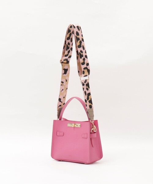 NOLLEY’S（ノーリーズ）の「レオパード柄ショルダーストラップ（チャーム・レディース・グリーン系その他/ブラウン系その他/ピンク系その他・FREE）」の12枚目の写真